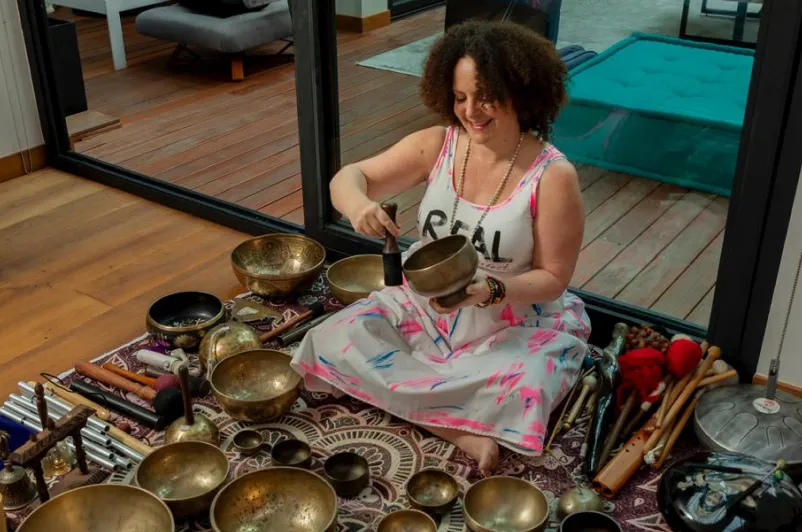 Fotografía de la mentora del curso